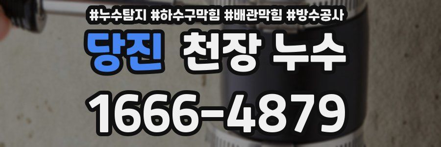 당진 천장 누수