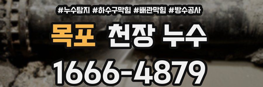 목포 천장 누수