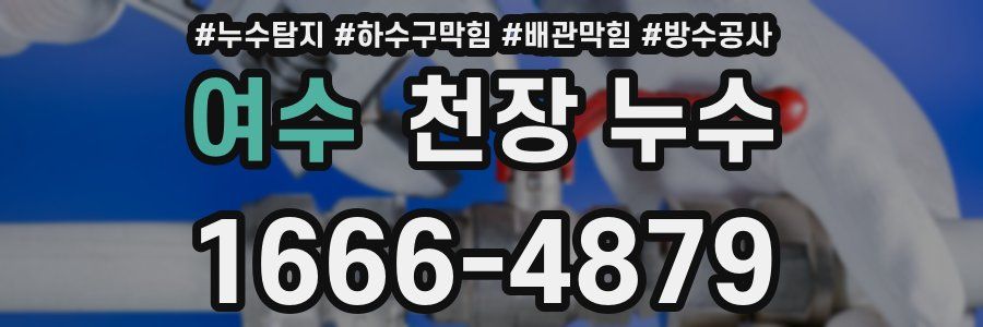 여수 천장 누수