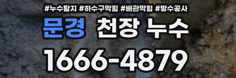 문경 천장 누수