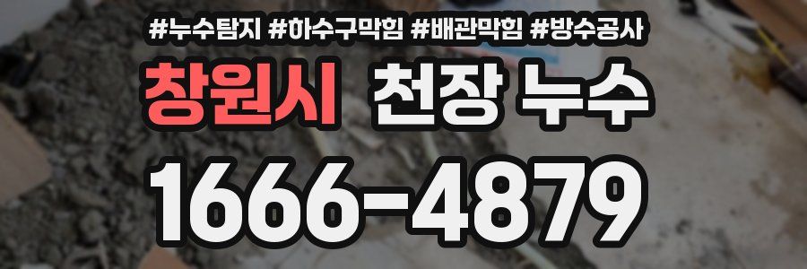 창원시 천장 누수