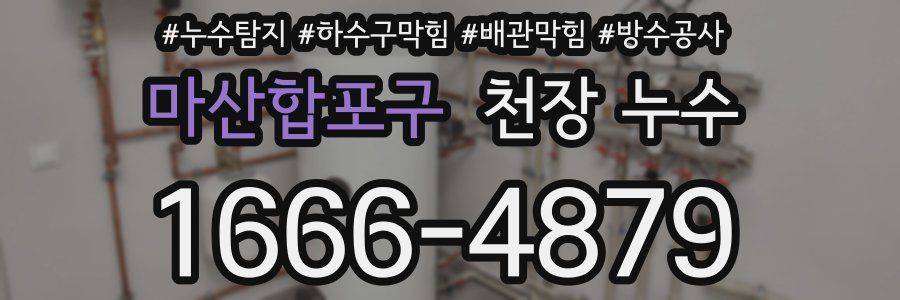 마산합포구 천장 누수