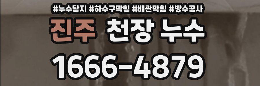 진주 천장 누수