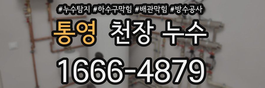 통영 천장 누수