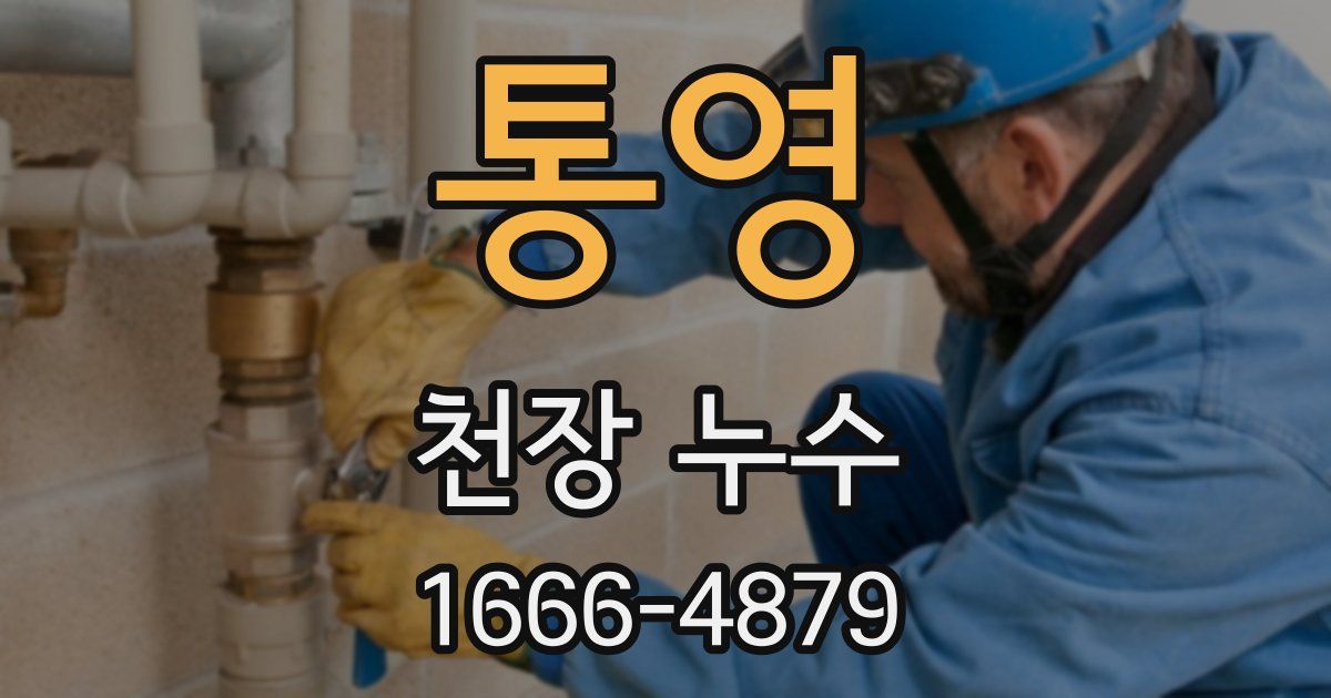 통영 천장 누수