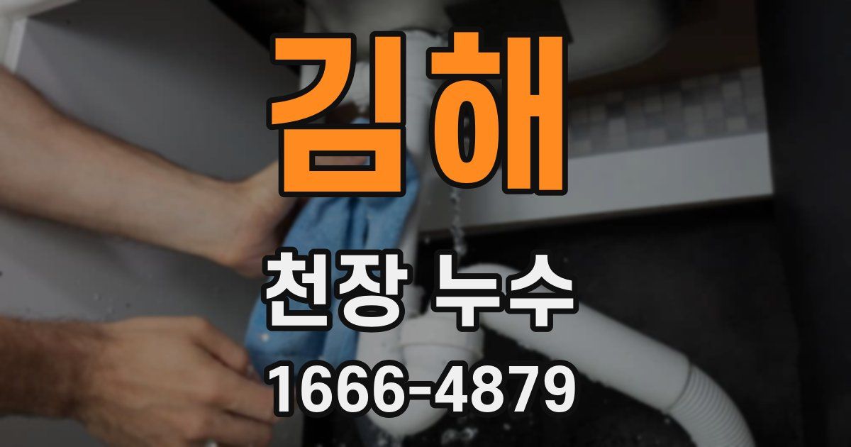 김해 천장 누수