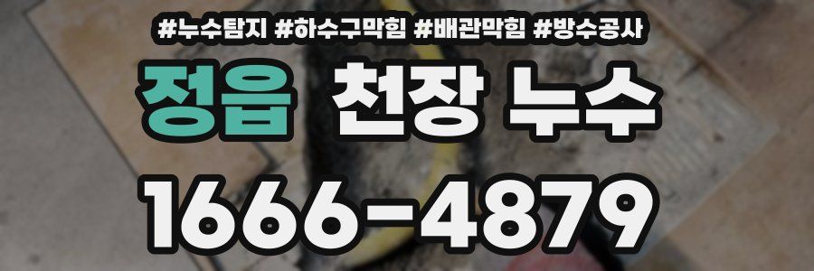 정읍 천장 누수