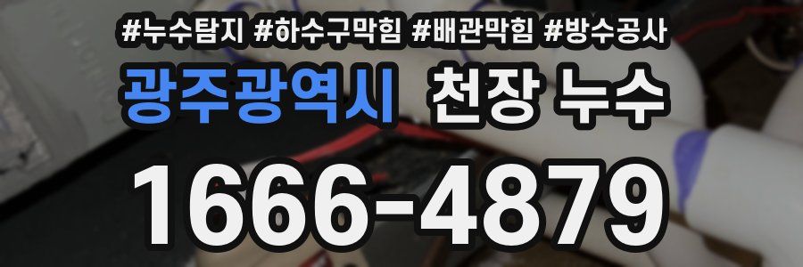 광주광역시 천장 누수