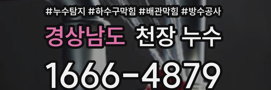 경상남도 천장 누수