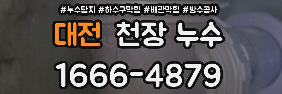 대전 천장 누수