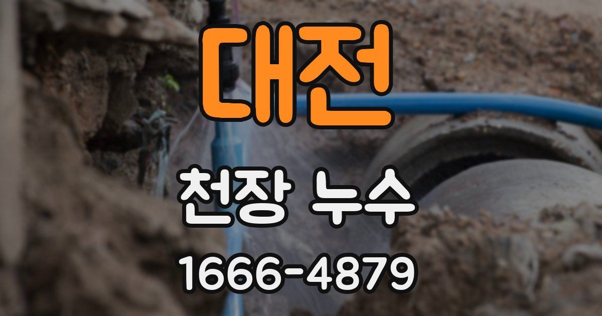 대전 천장 누수