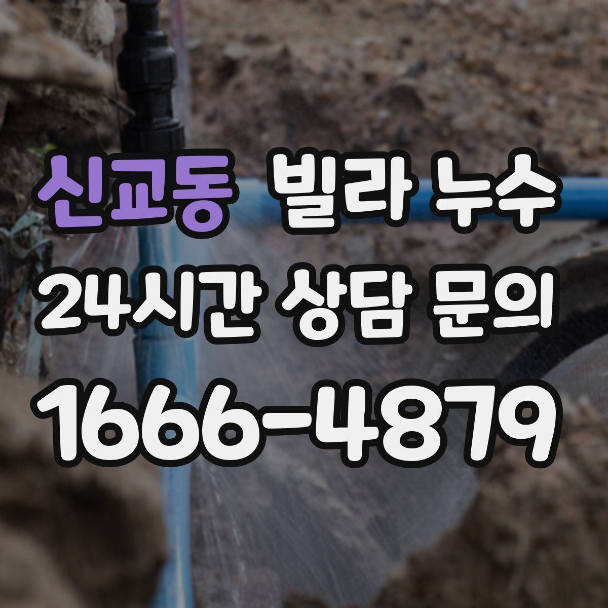 신교동 빌라 누수