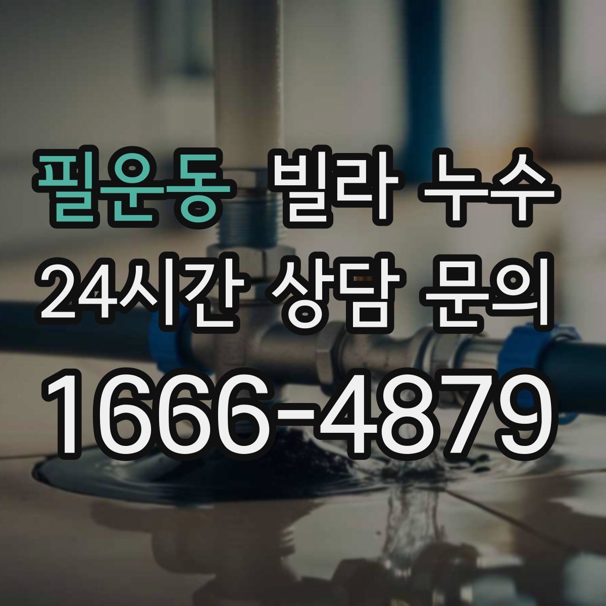 필운동 빌라 누수