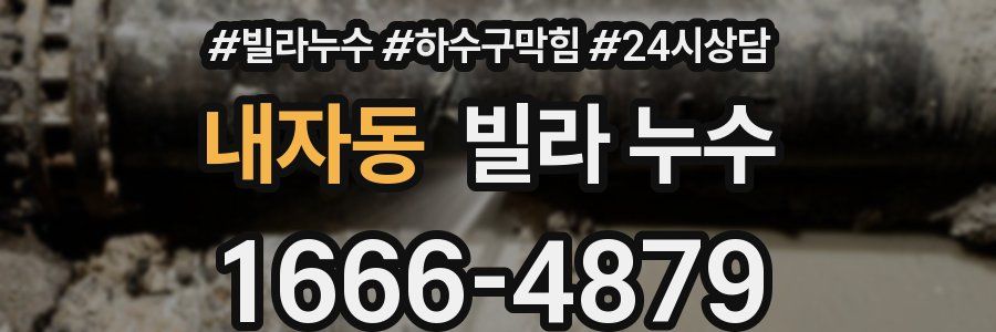 내자동 빌라 누수