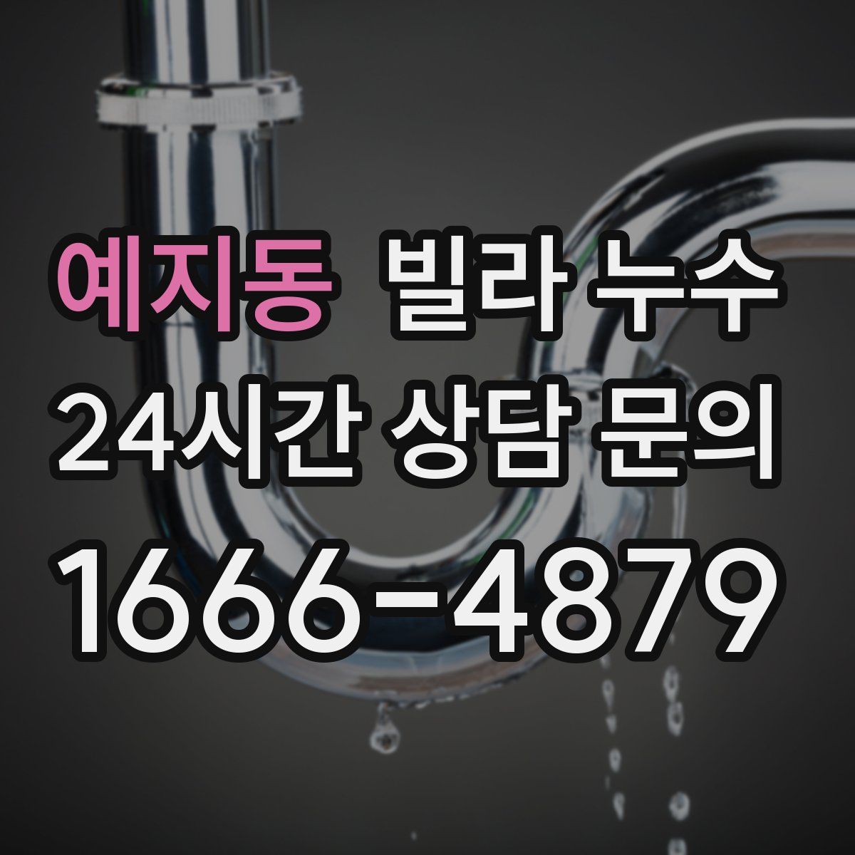 예지동 빌라 누수