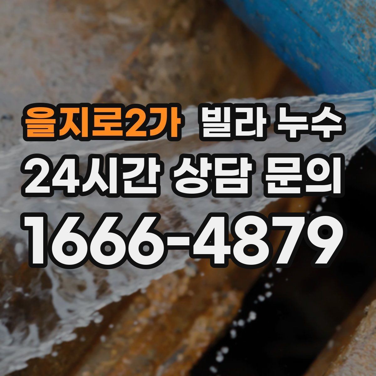 을지로2가 빌라 누수 환기해도 마르지 않는 벽은 왜 그럴까