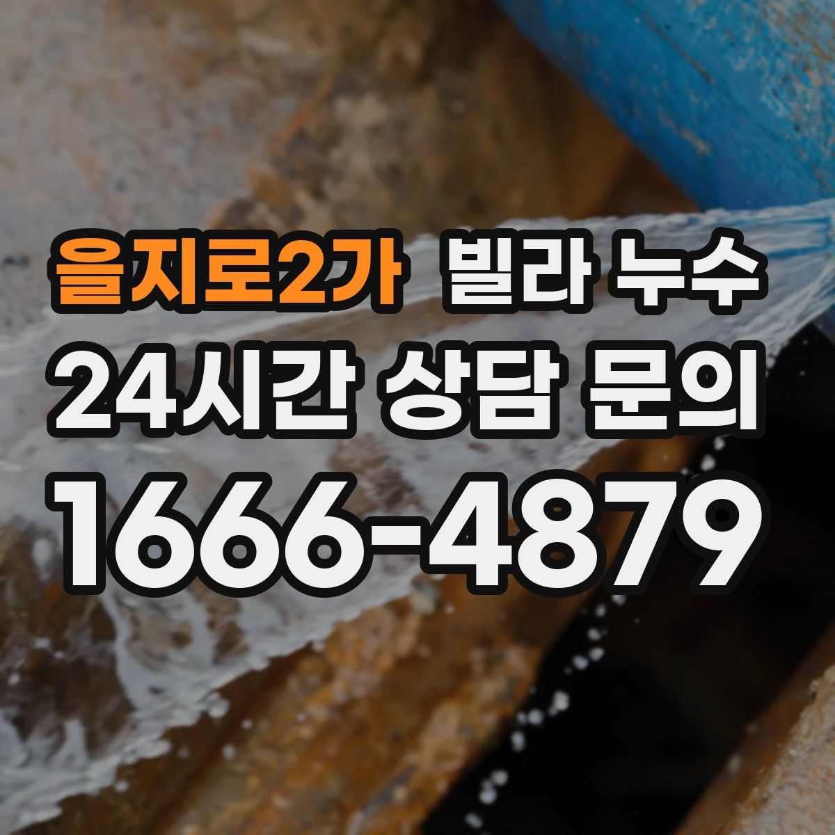 을지로2가 빌라 누수