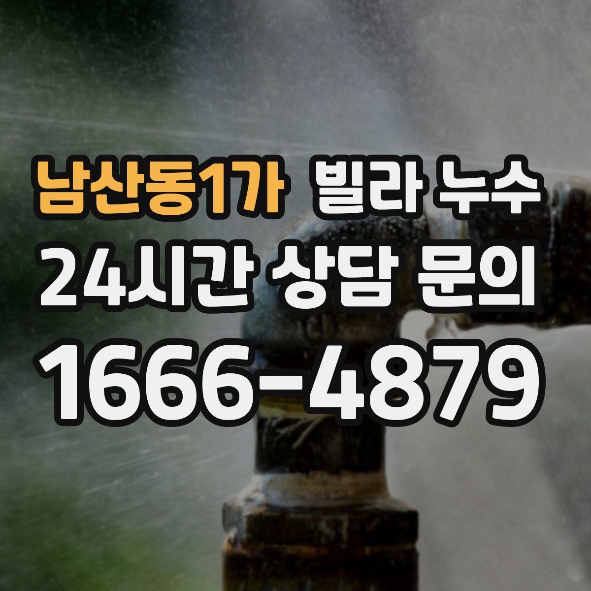 남산동1가 빌라 누수