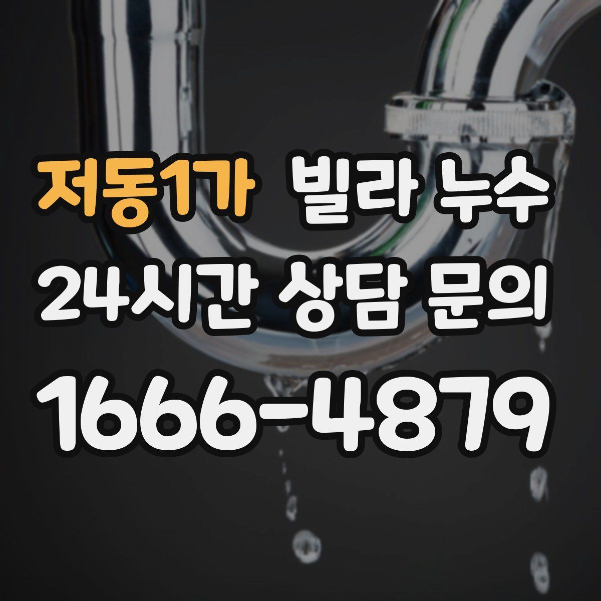 저동1가 빌라 누수