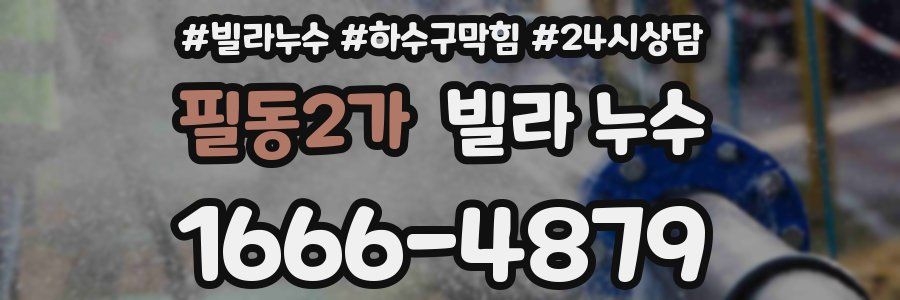 필동2가 빌라 누수