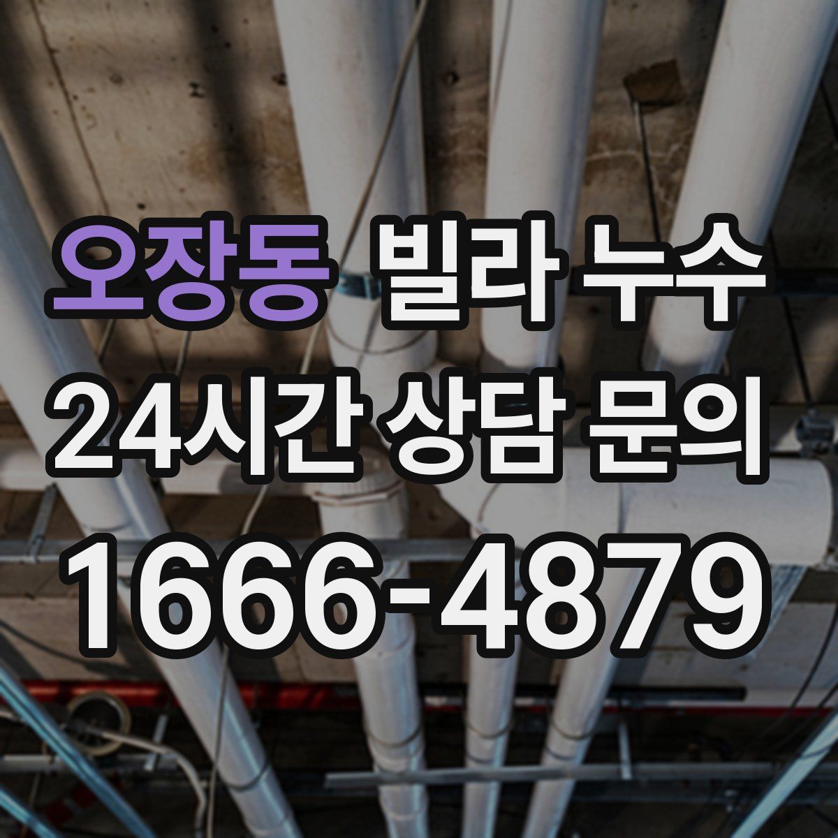 오장동 빌라 누수