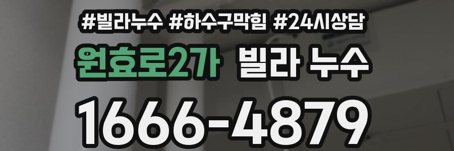 원효로2가 빌라 누수