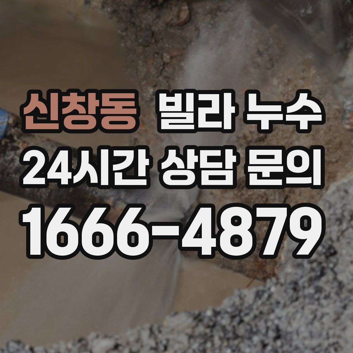 신창동 빌라 누수 세탁실 배수구가 넘치면 누수처럼 보일 수 있어요