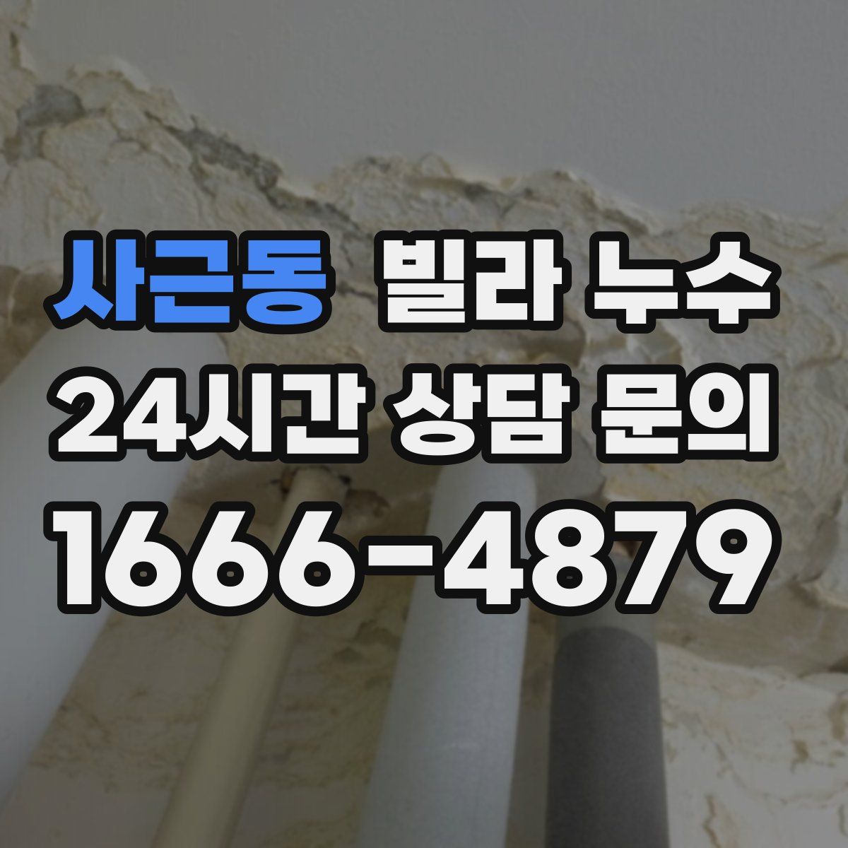 사근동 빌라 누수