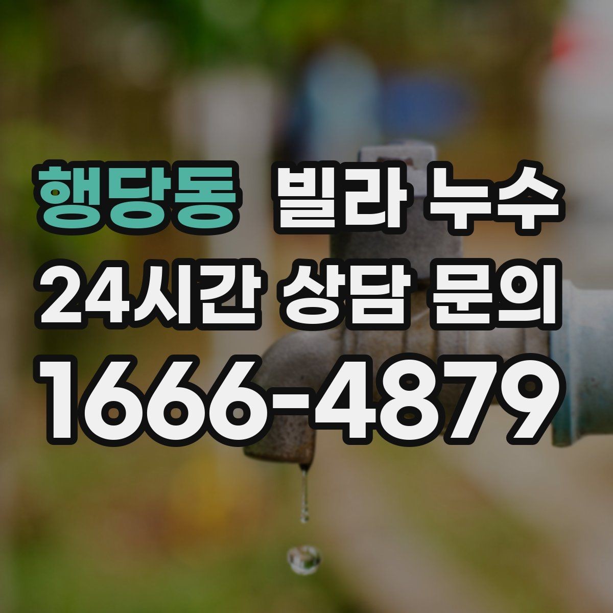 행당동 빌라 누수 빗물 유입인지 배관 누수인지 구분하기