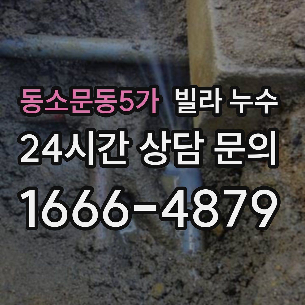 동소문동5가 빌라 누수 샤워 후 바닥 물빠짐이 느리면 위험 신호