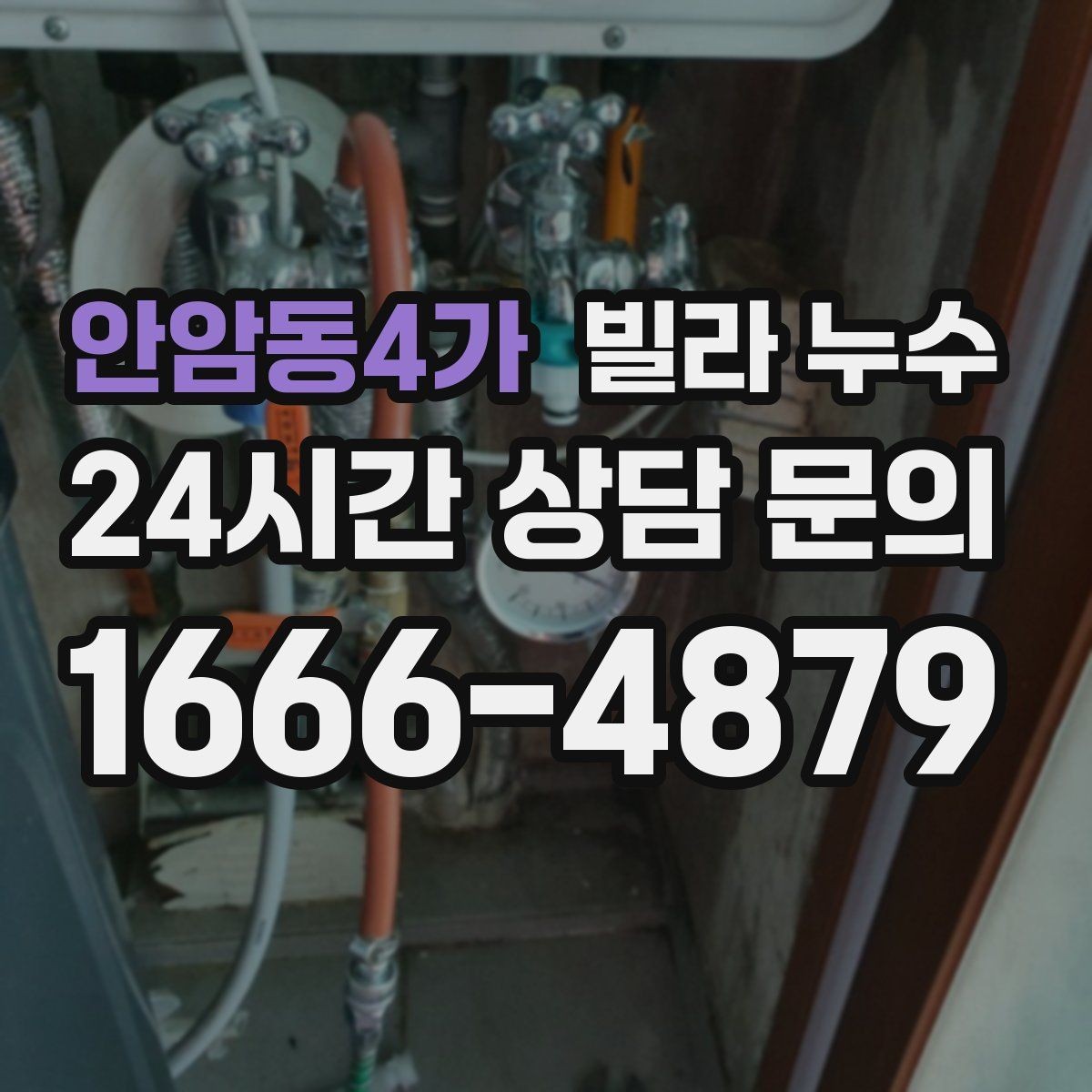 안암동4가 빌라 누수 공용 배관 누수는 어떻게 나타날까