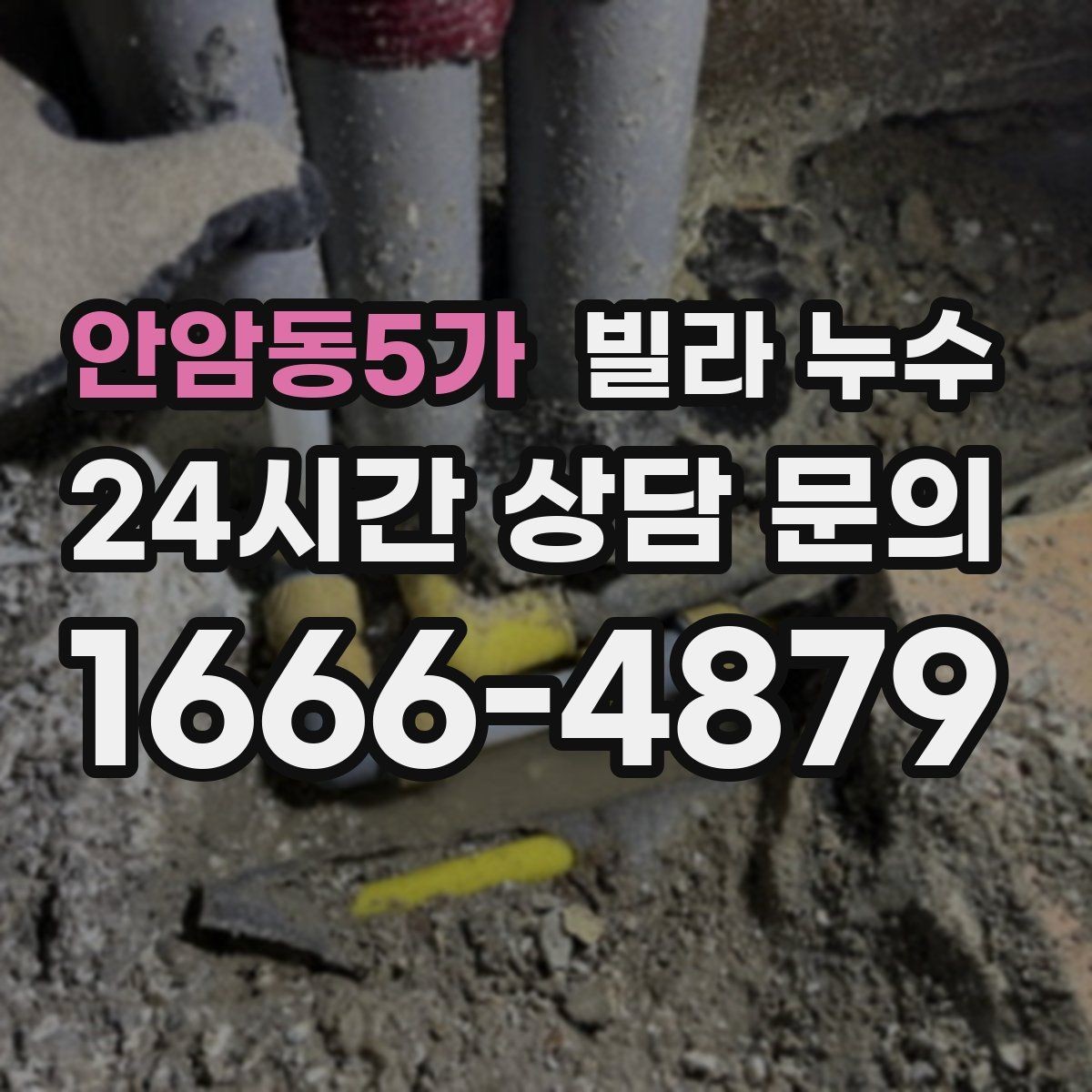 안암동5가 빌라 누수 정수기 연결 부위에서 물기 발견 시 대처