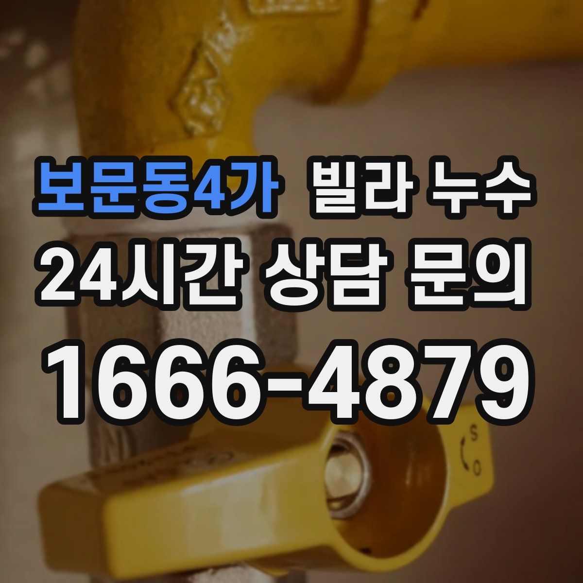 보문동4가 빌라 누수