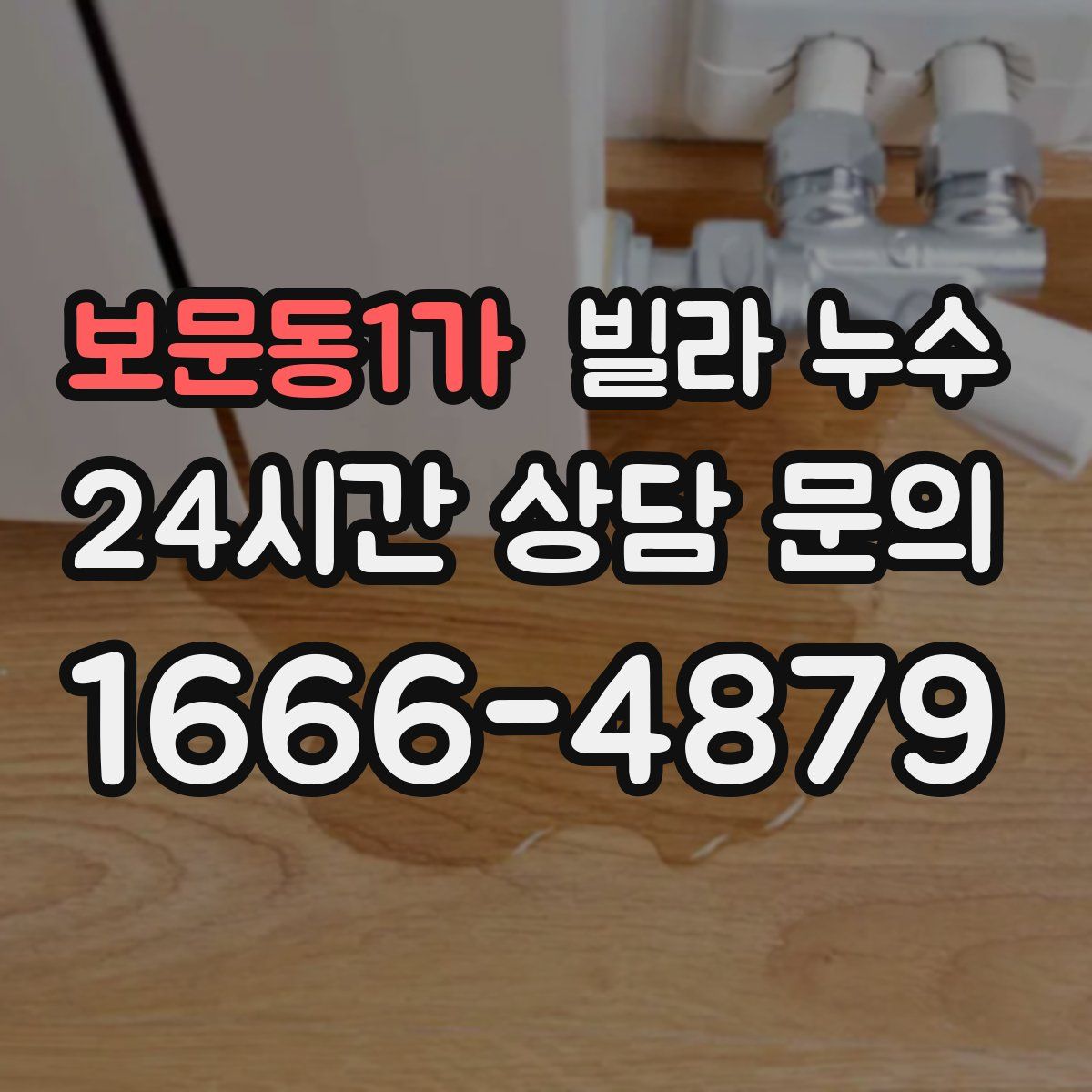 보문동1가 빌라 누수