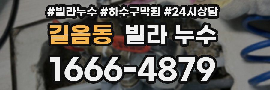 길음동 빌라 누수