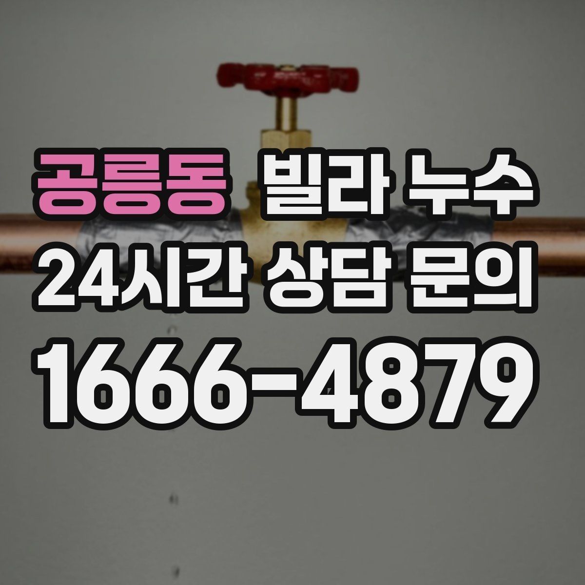 공릉동 빌라 누수 젖은 벽 주변 전기 사용 전 주의사항
