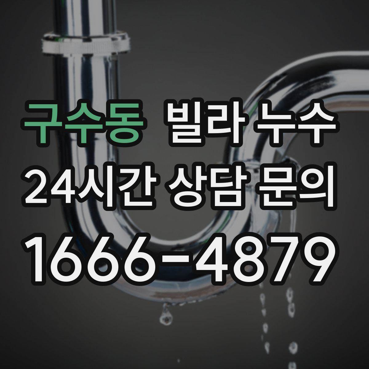 구수동 빌라 누수