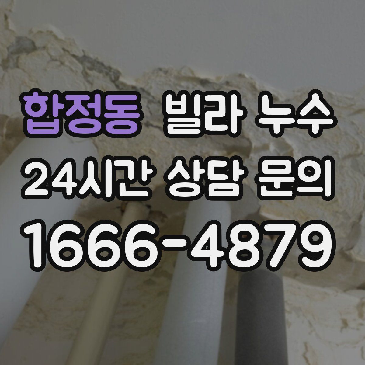 합정동 빌라 누수