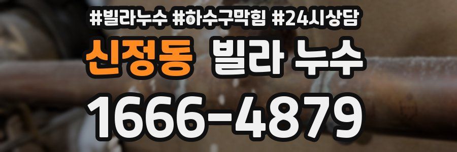 신정동 빌라 누수