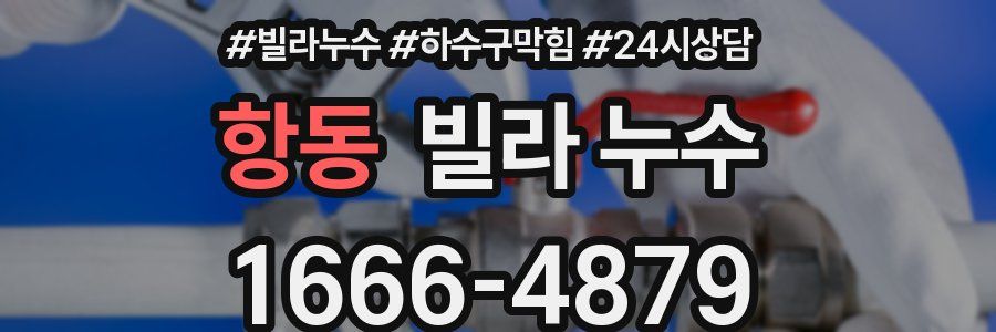 항동 빌라 누수