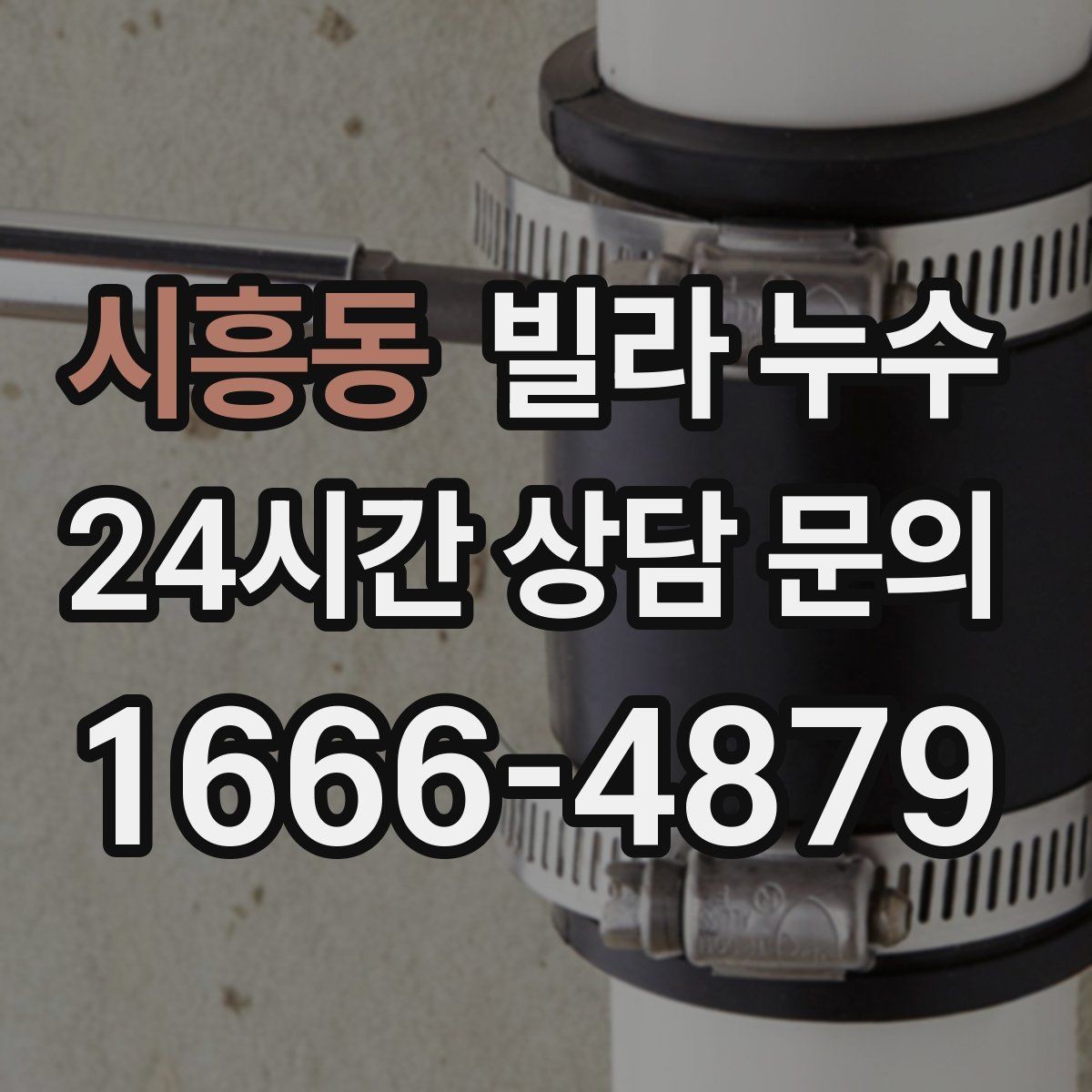 시흥동 빌라 누수 옥상 방수 문제를 의심해야 하는 상황