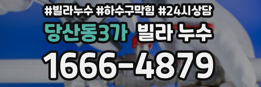 당산동3가 빌라 누수