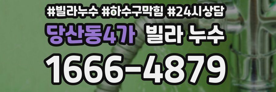 당산동4가 빌라 누수