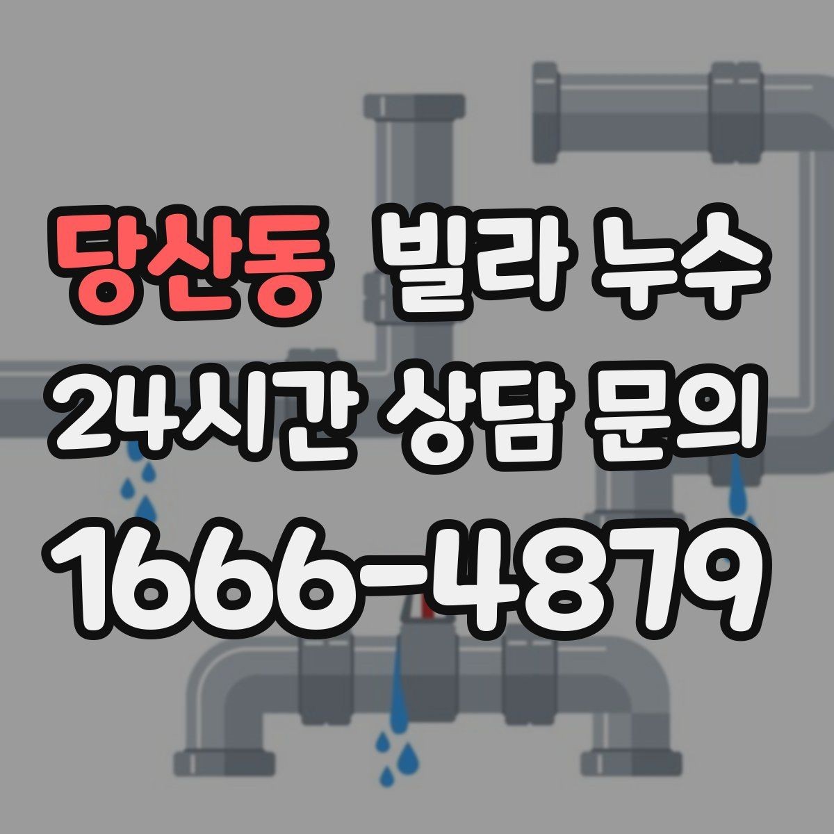 당산동 빌라 누수 벽 모서리 검은 점이 늘면 누수도 의심