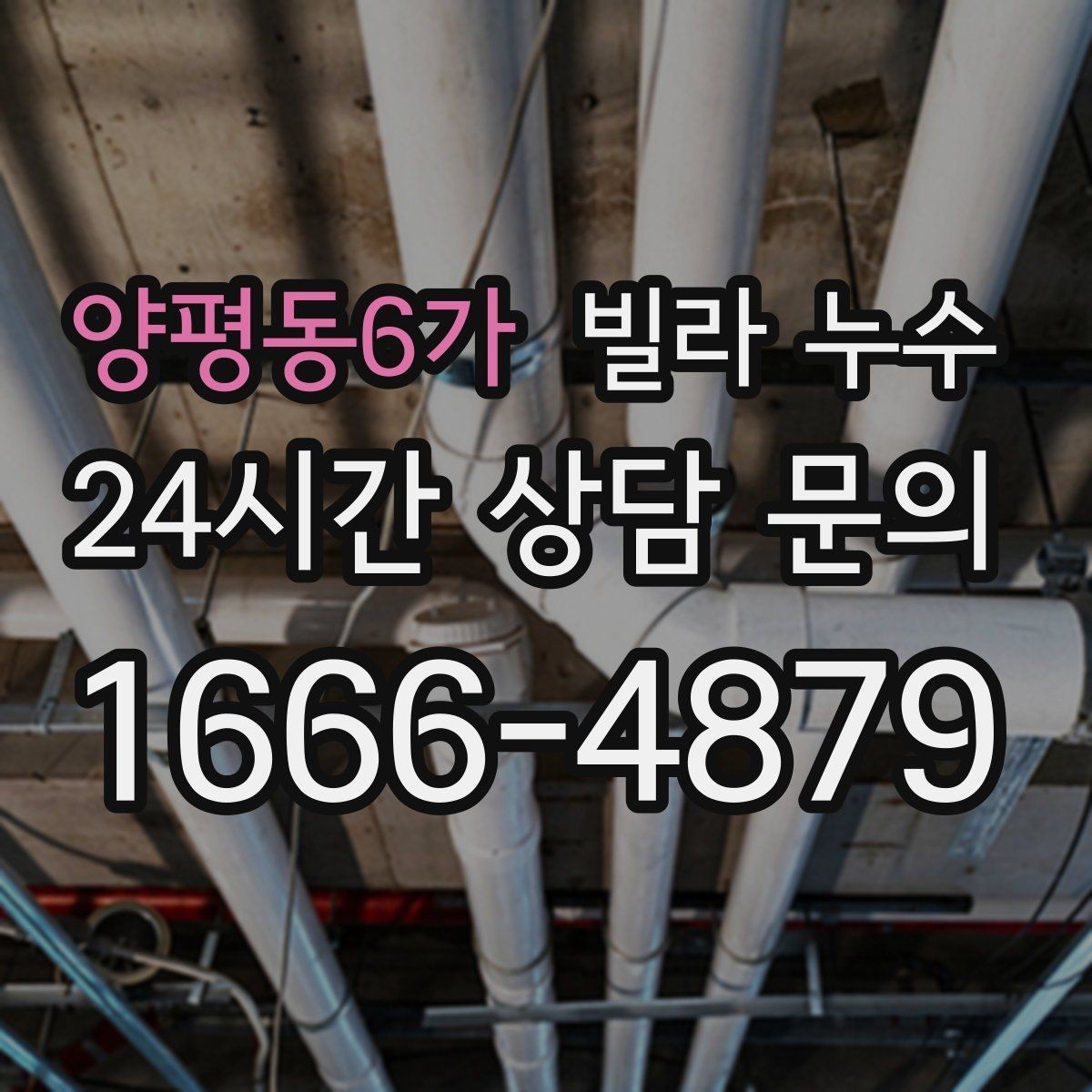 양평동6가 빌라 누수 원인 파악부터 복구까지 흐름을 정리