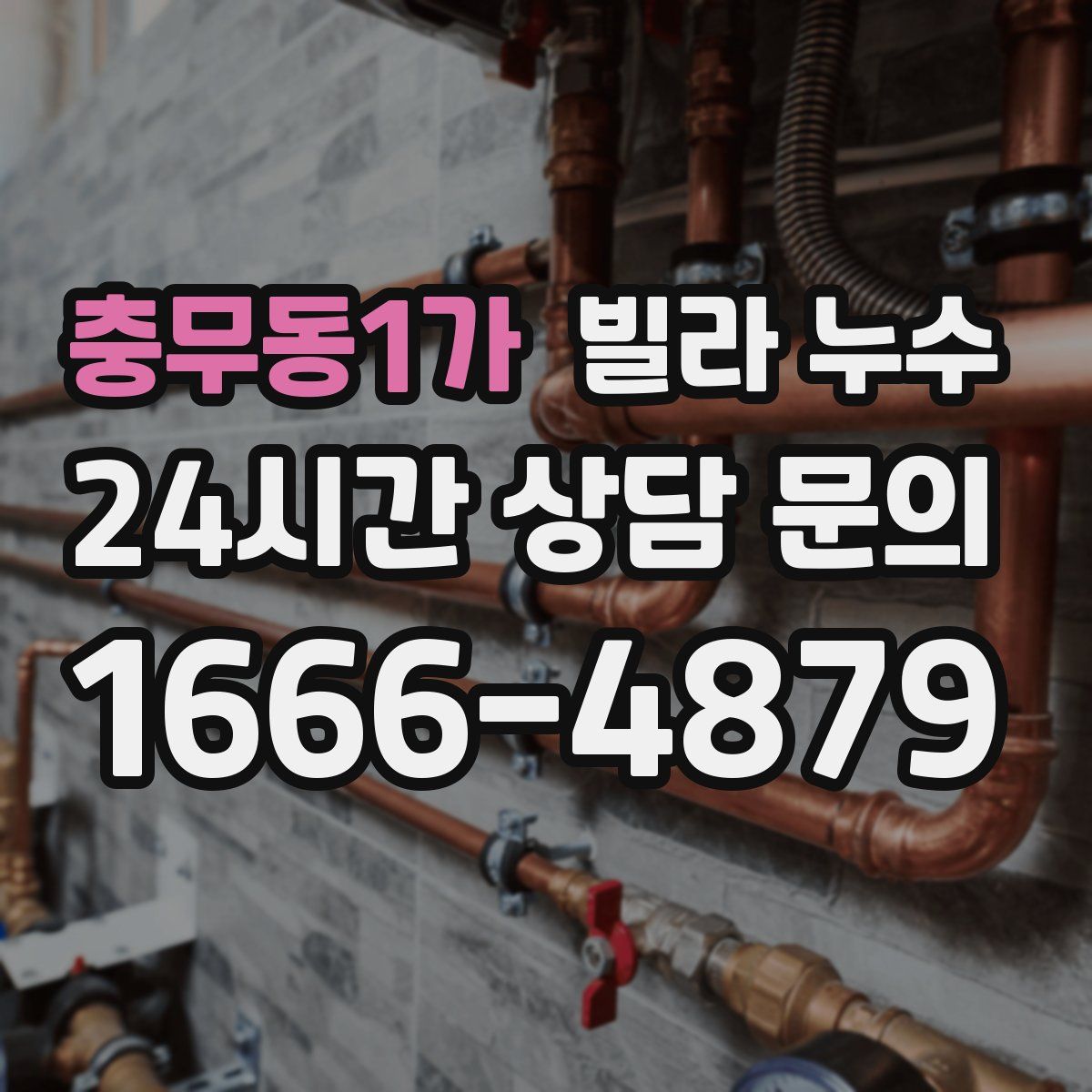 충무동1가 빌라 누수