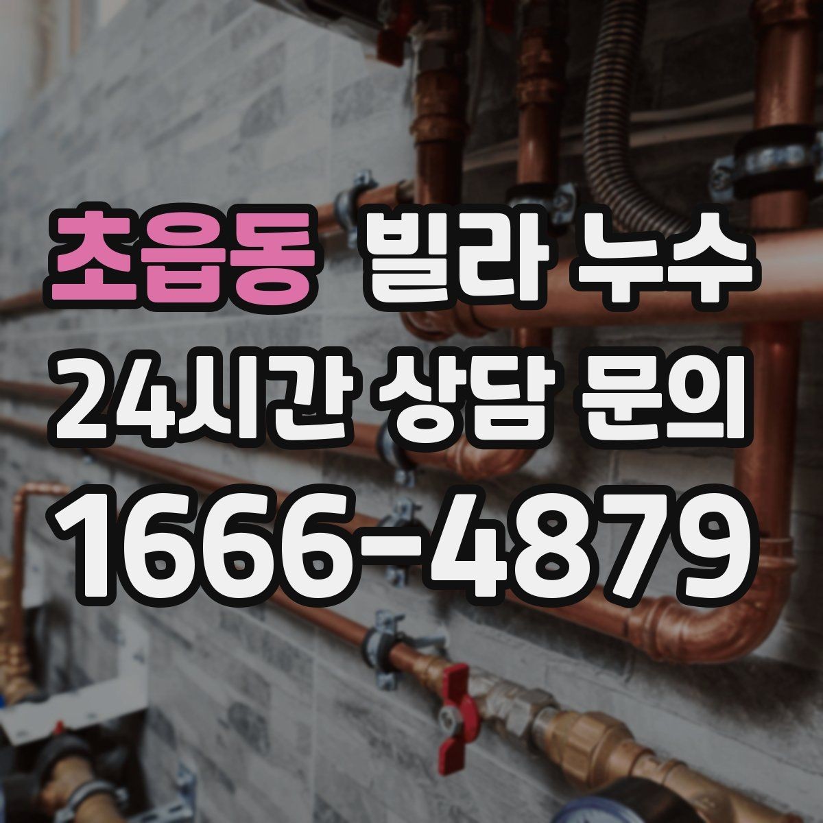 초읍동 빌라 누수 같은 자리에서 반복되면 원인이 남아 있습니다