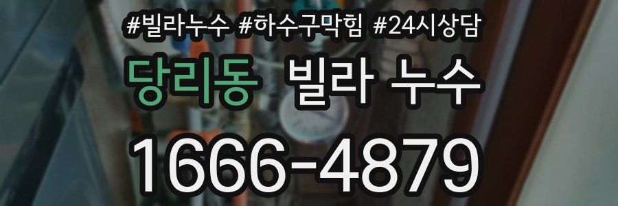 당리동 빌라 누수