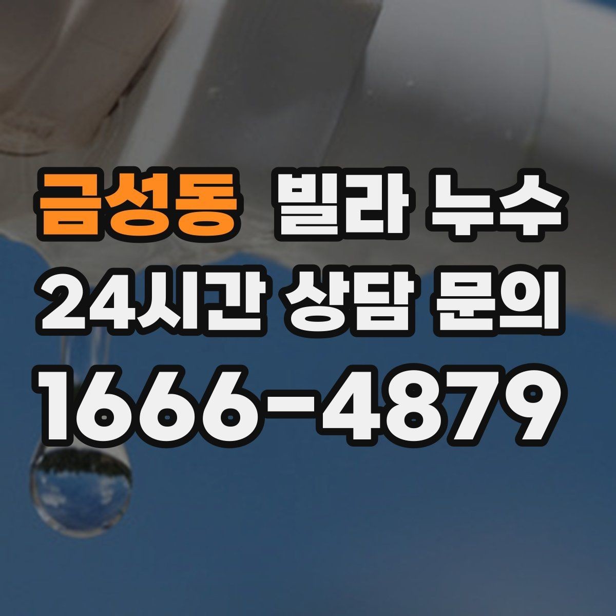 금성동 빌라 누수 방치하면 복구 범위가 커질 수 있어요