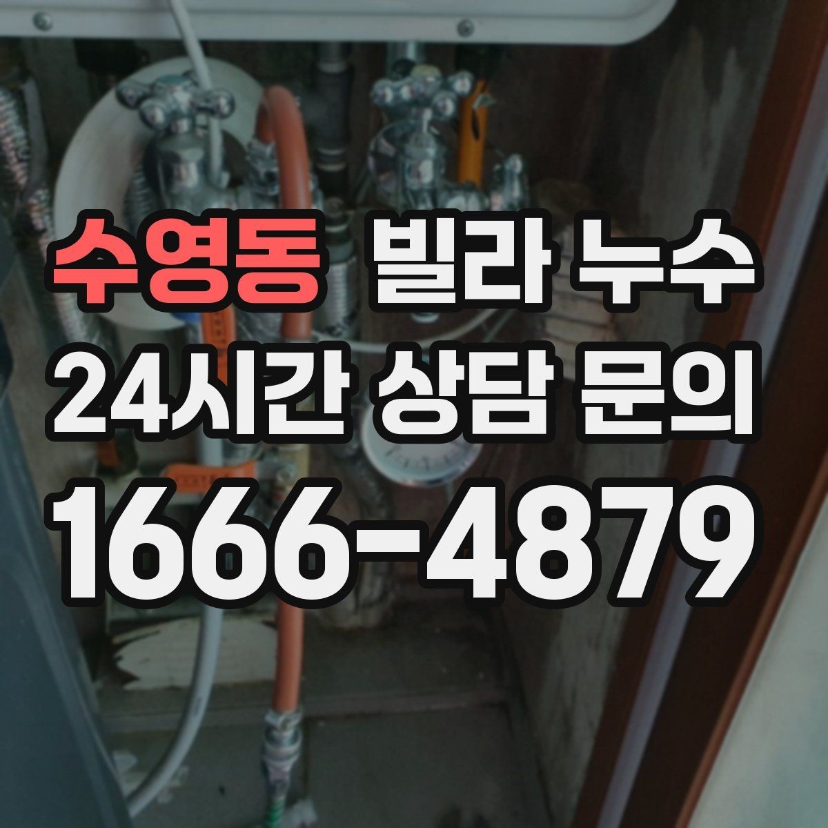 수영동 빌라 누수 관리인·임대인에게 바로 공유해야 하는 이유